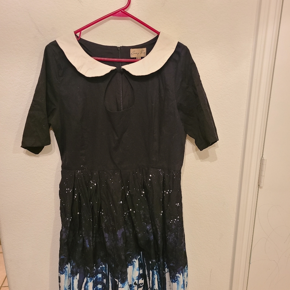 Lindy Bop Peter Pan collar dress